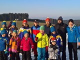 Gruppenfoto der SCR-Teilnehmer nach der Siegerehrung