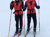 Emily und Marie Neahring vorm NK Wettkampf am Samstag