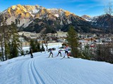 IMG_2295_Sean24_und_Mika26_bewältigen_Anstieg auf WC-Strecke in Ramsau_am_Samstag